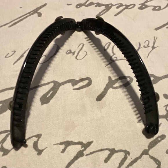 Vintage brown hair Designed bun holder - Picture 2 of 10